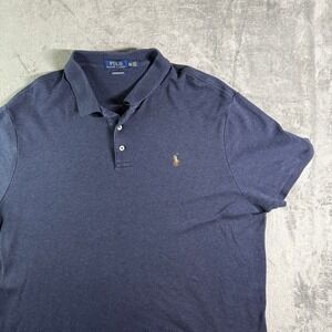 Polo Ralph Lauren Flesh Pony Polo Shirt Custom Slim Fit Casual Top XXL